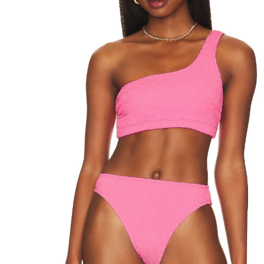 NWTs Good American Always Fits Hot Should Top and bikini bottom Size 1/2